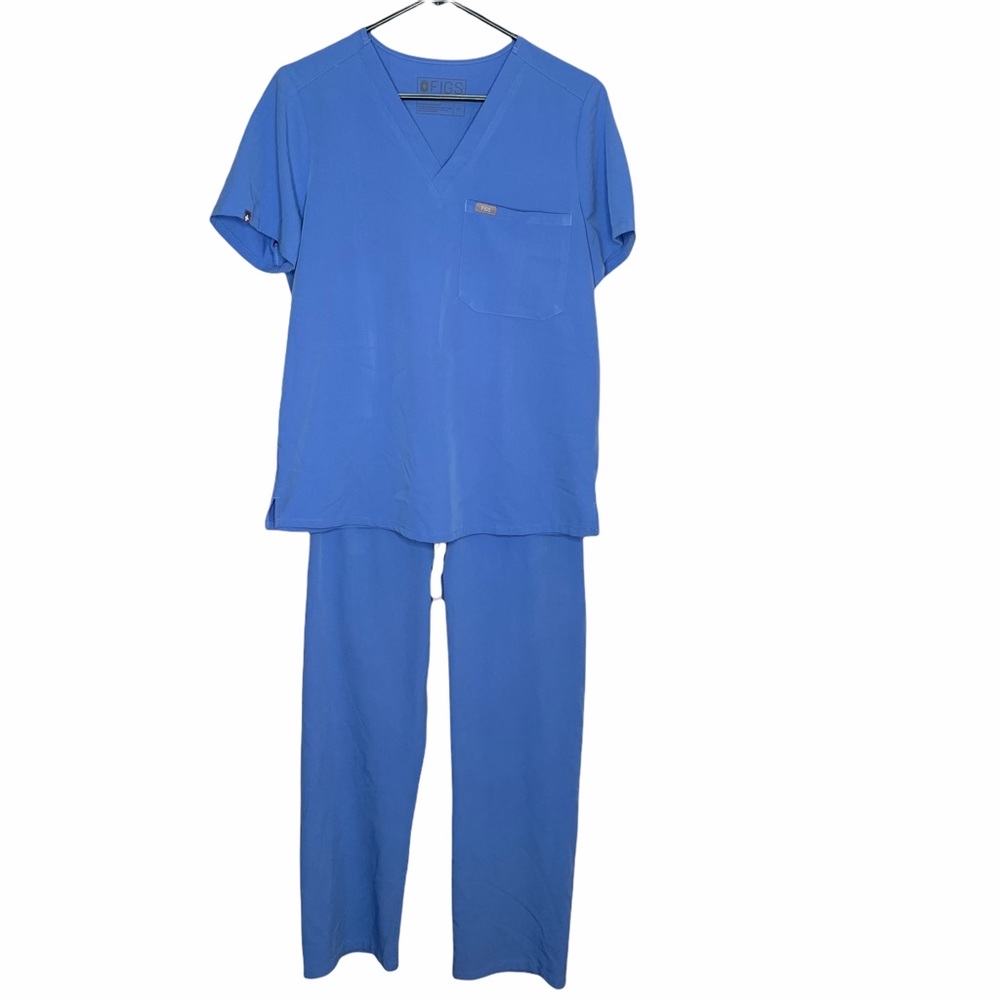 Figs Womens Ceil Scrub Top And Bottoms S/M Ceil